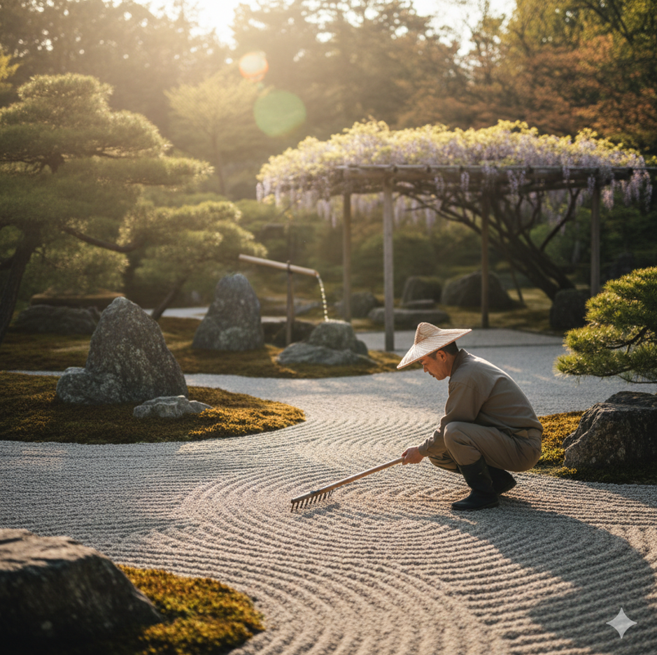 조경 작업 진행 과정